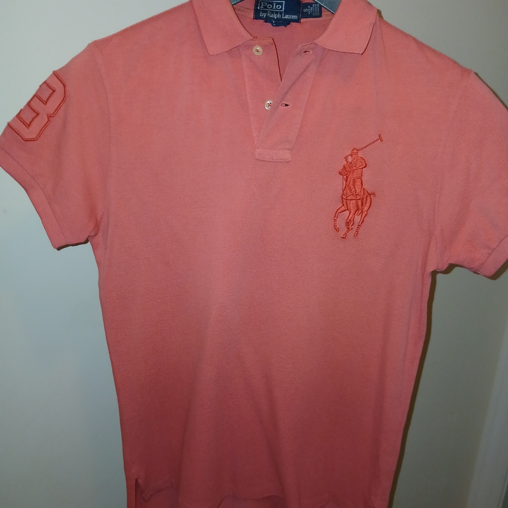 Ralph Lauren Men's Coral Polo Shirt